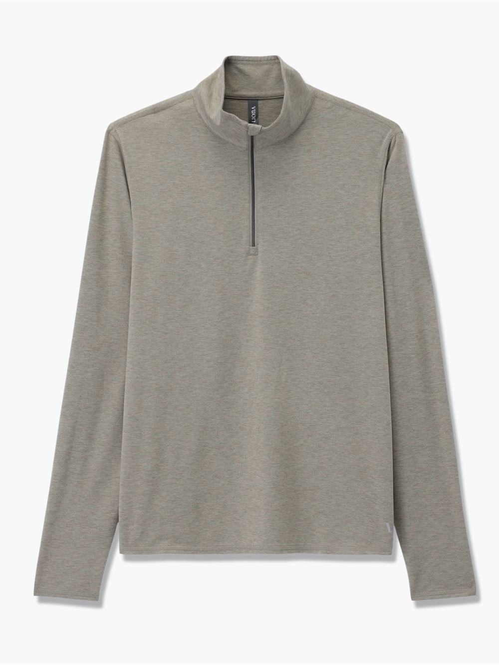 Vuori Men's Quarter-Zip Long Sleeve Shirt - laurel heather Medium NWT